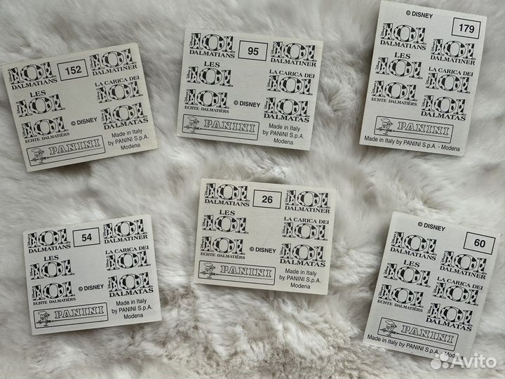 Наклейки Panini из 90-х