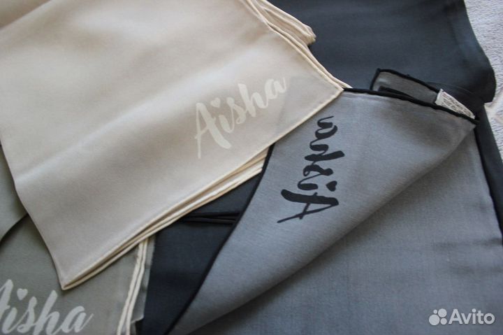 Брендовые платки «Аиша»- итальянский жоржет