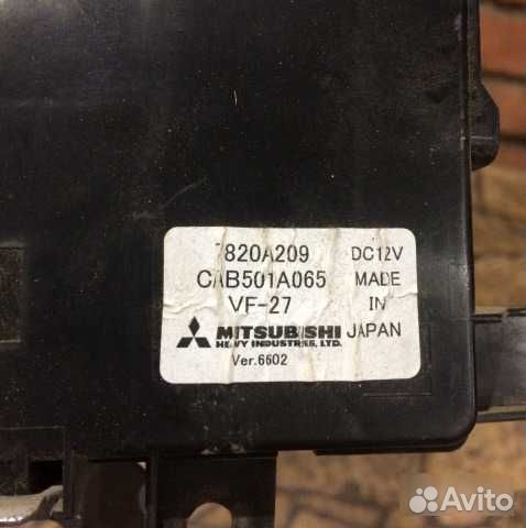 Блок управления кондиционером Mitsubishi Lancer 10