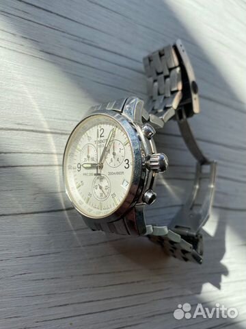 Часы Tissot PRC 200 White Chronograph