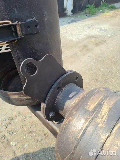 Мангал+ коптильня + печь под казан