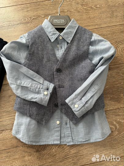 Комплект брюки и рубашка-жилет HM