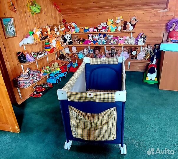 Манеж - кроватка детская складная