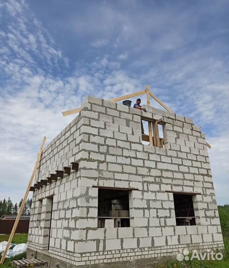 Строительство каркасных домов, частная бригада