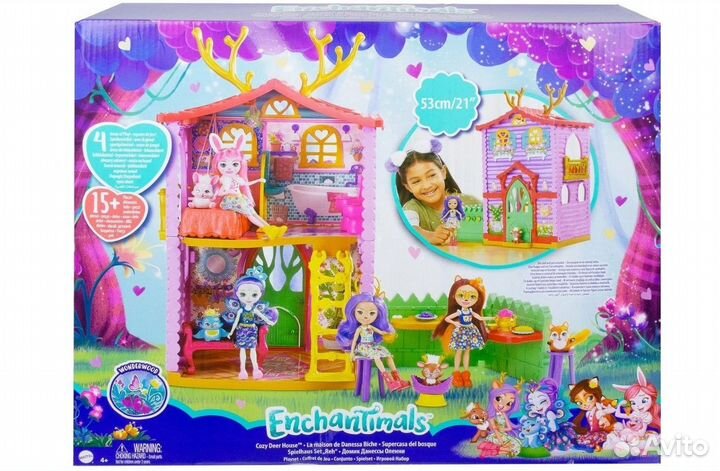 Enchantimals Домик Данессы Оленни 2.0 - обновленна