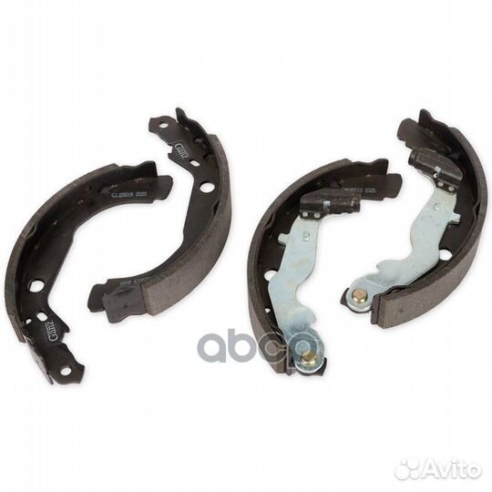 Колодки барабанные renault Duster II ganz GIJ20