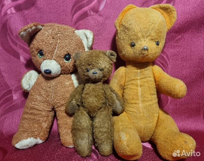 Плюшевые Медведи Игрушки СССР