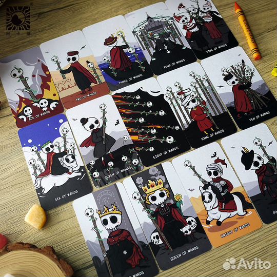 Diary of Skeleton Tarot колода таро