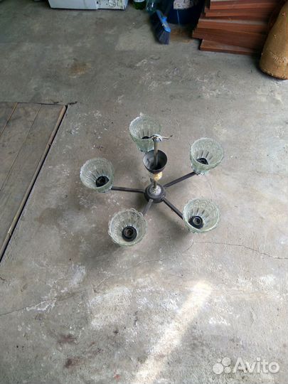 Люстра потолочная СССР