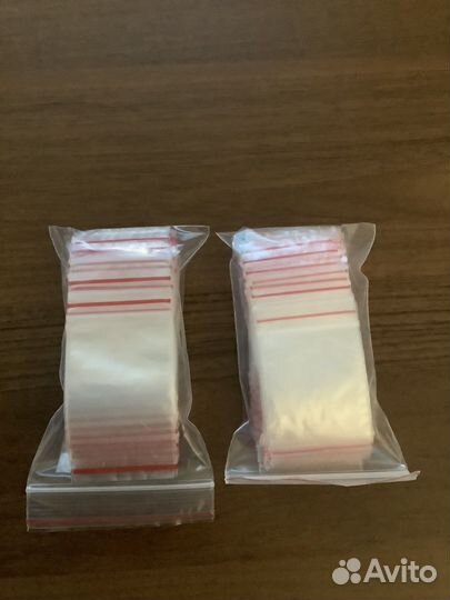 Пакеты гриппер Зип лок