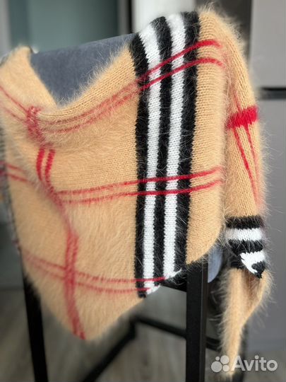 Бактус косынка платок вязаный из ангоры