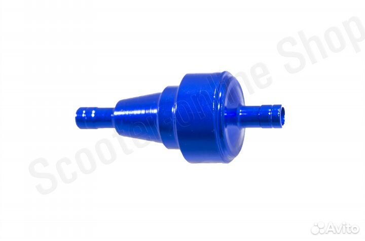 Фильтр топливный CNC d6, D24, разборной (синий)