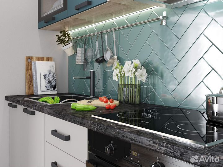 Кухонный гарнитур модульное решение