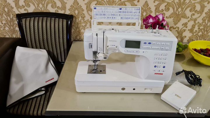 Швейная машина janome 6600