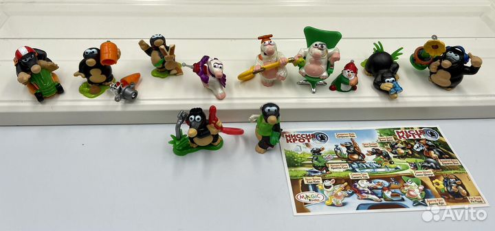 Серии Kinder surprise 90-х