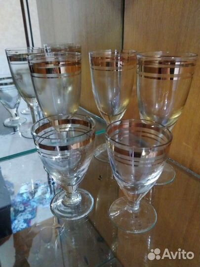 Фужеры,рюмки на ножках,стопки СССР