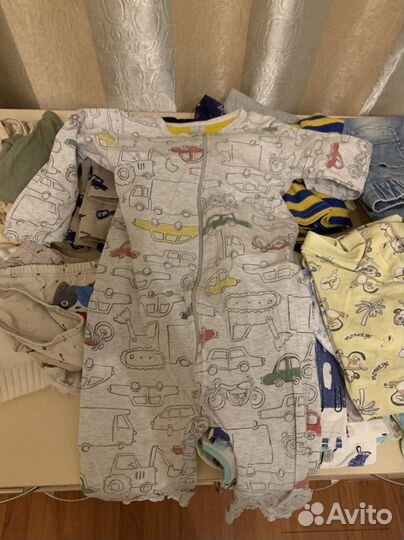 Детские вещи пакетом на мальчика 80 86