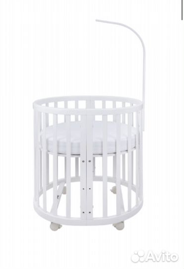 Детская кроватка-трансформер EllipseBed