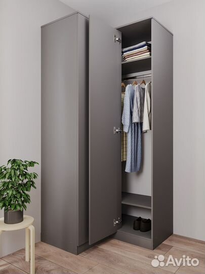 Мс Мори Шкаф угловой мшу 960.1 (мп) Графит