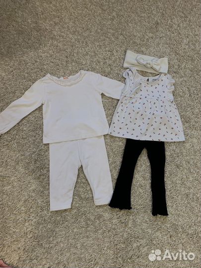 Пакет вещей для девочки 80 86
