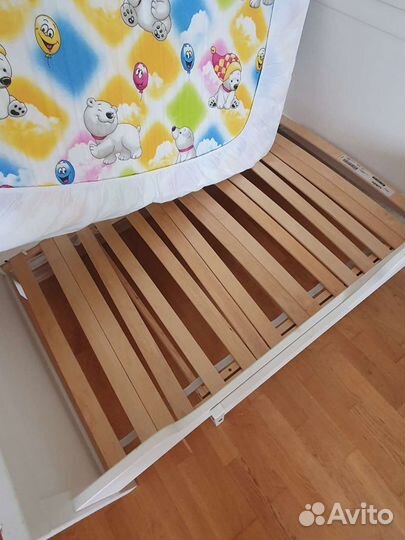 Детская кровать икеа, матрас орматек