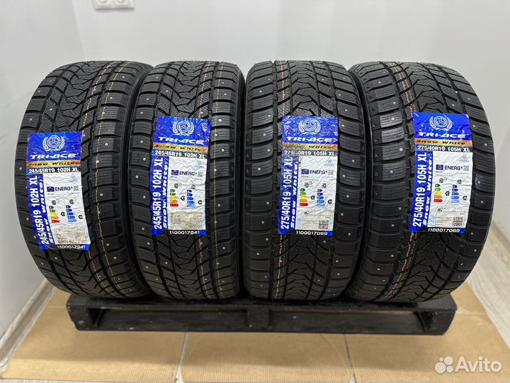 Tri Ace Snow White II 245/45 R19 и 275/40 R19 101U