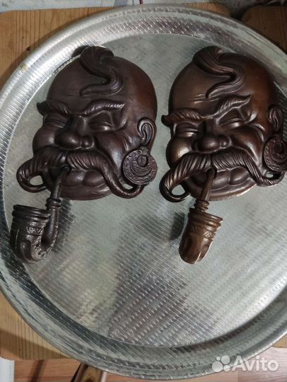 Подсвечник настенный СССР Тарас Бульба