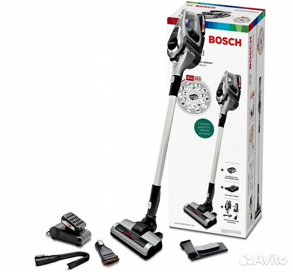 Пылесос Bosch Unlimited Serie 8 BBS1U224, 18V