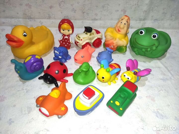 Резиновые игрушки