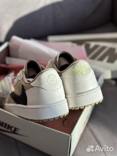 Кроссовки nike air jordan 1 low travis scott Golf