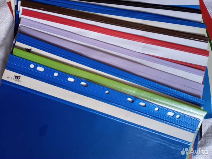 Папка - скоросшиватель А4 разноцветный