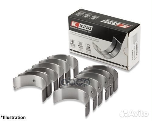 Вкладыши шатунные BMW N52 B25/B30/N53 B25/B30 3.0L