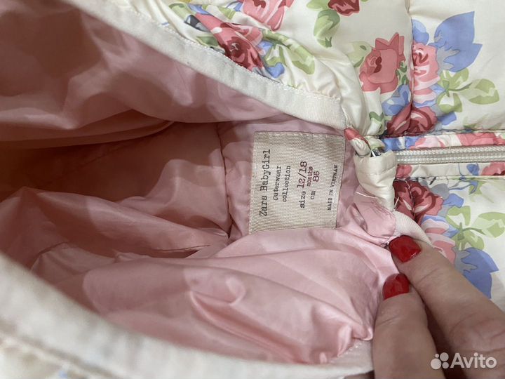 Куртка zara 86 для девочки