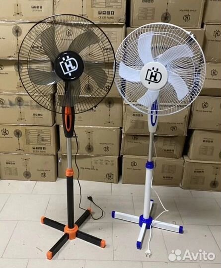 Вентилятор напольный 5 лопастей