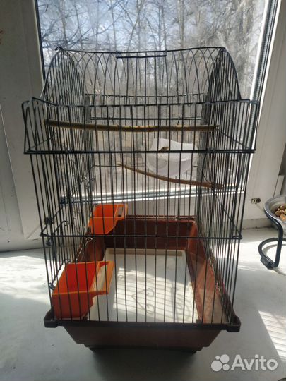 Клетка для птиц б/у