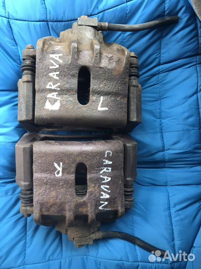 Тормозные суппорта dodge caravan 2.4 передние