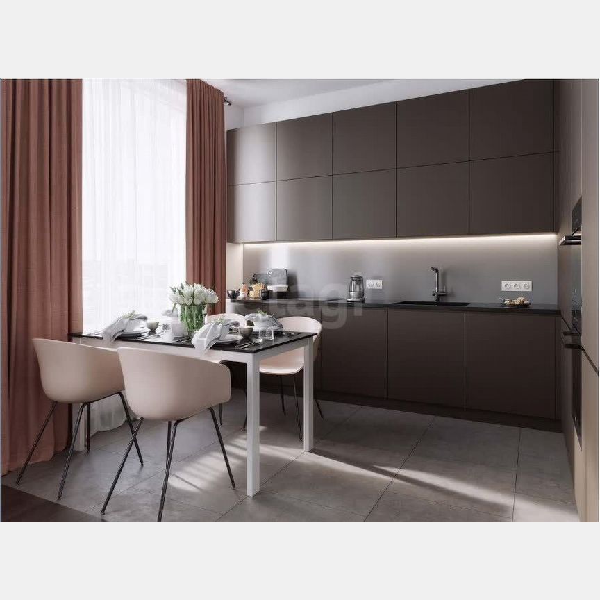 2-к. квартира, 49,6 м², 7/16 эт.