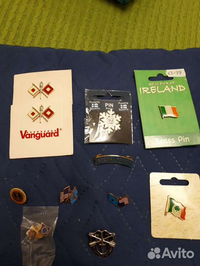 Значки Канада, Англия, США, Финляндия