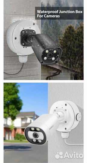 Монтажная коробка для камер видеонаблюдения, супер