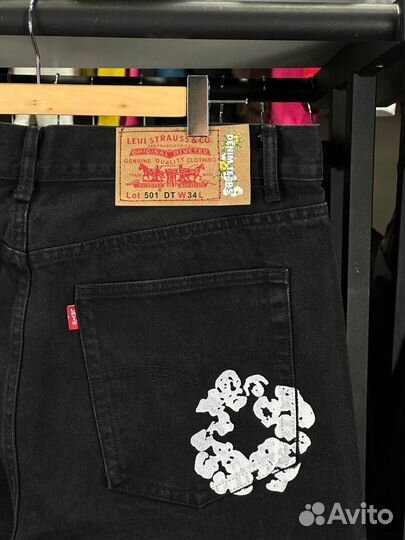 Джинсы Denim Tears