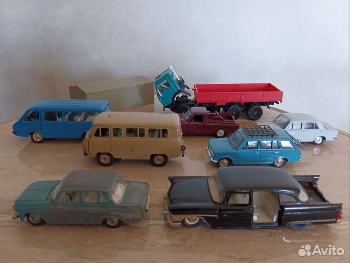 Модели автомобилей 1:43 СССР