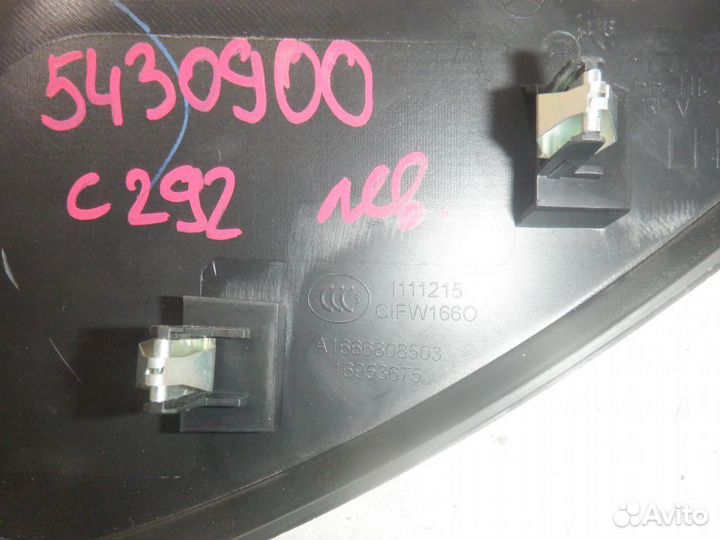 Накладка торпеды Мерседес