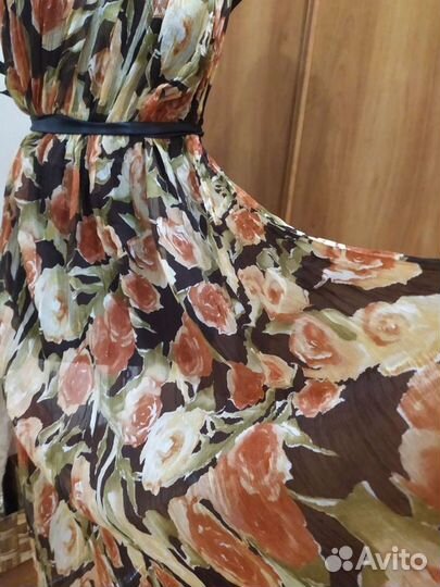 Ткань отрез креп-шифон