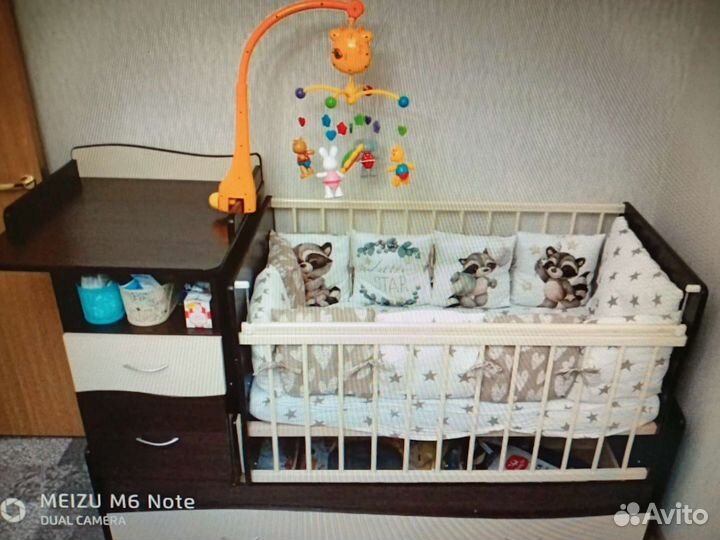 Бортики в кроватку