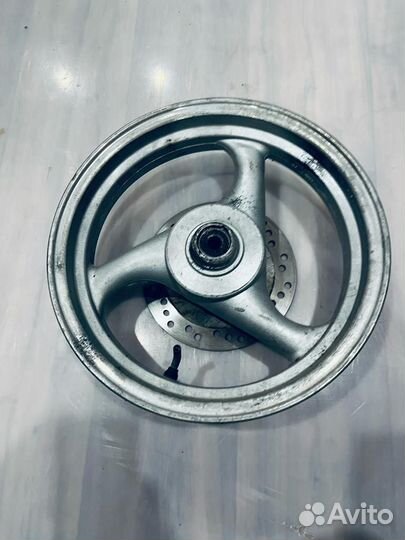 Диск передний на мопед Китаец 157 QMJ / 139 QMB