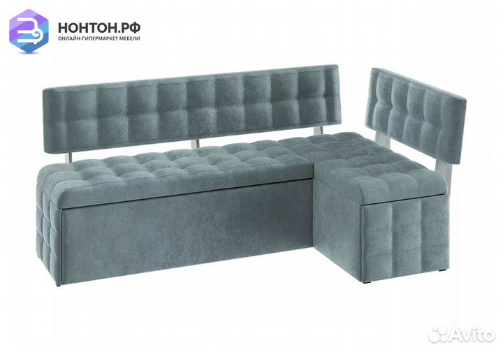 Кухонный уголок Манчестер-2 дуб крафт белый / микр