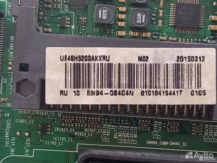 Разбор Samsung UE48H5203AK