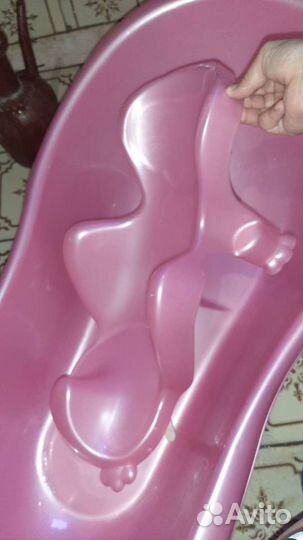 Ванночка для купания с горкой