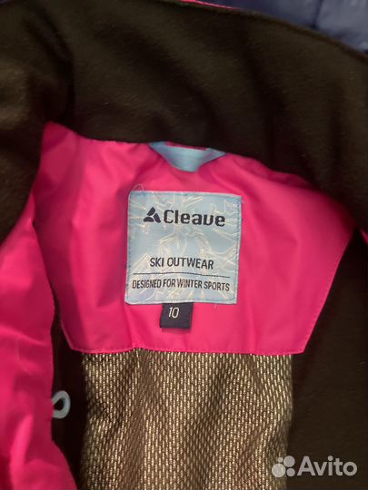 Куртка горнолыжная cleave,10 лет
