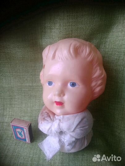 Голова целлулоидного пупса СССР